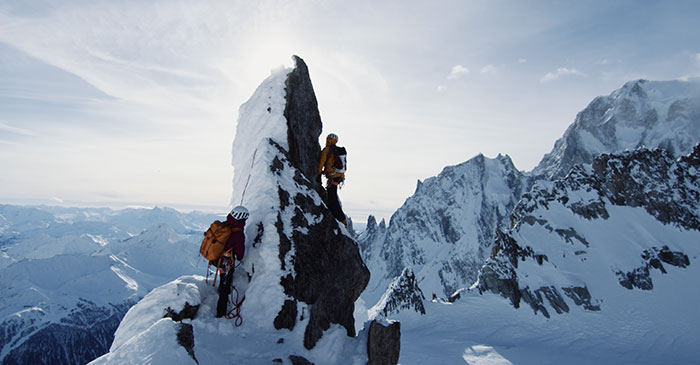 Vivian et Luise en alpinisme Mont Blanc