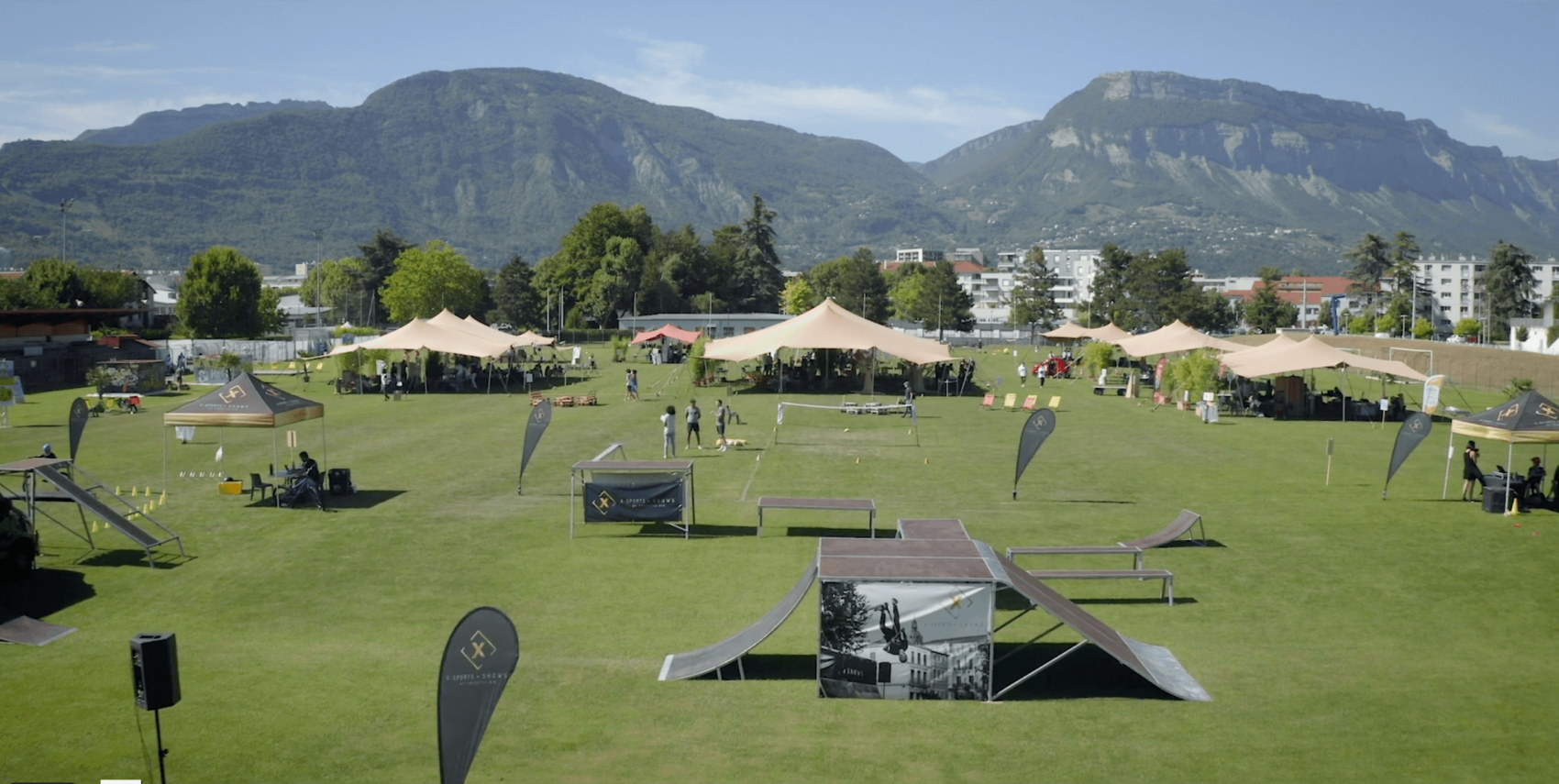 Saint Martin d'hères Drone l'été en place