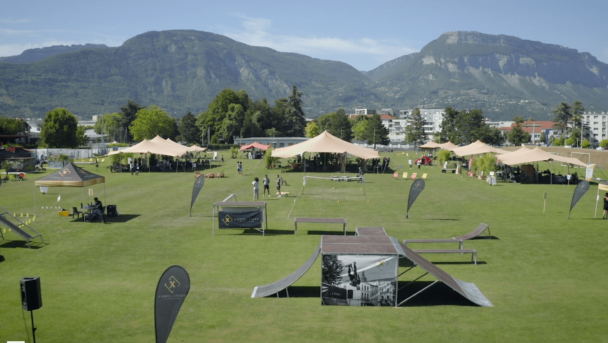 Saint Martin d'hères Drone l'été en place